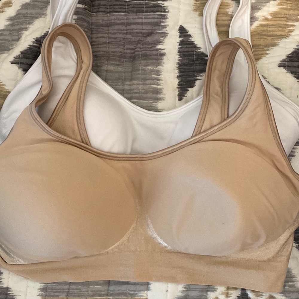 Bali no wire bras -price is for them together